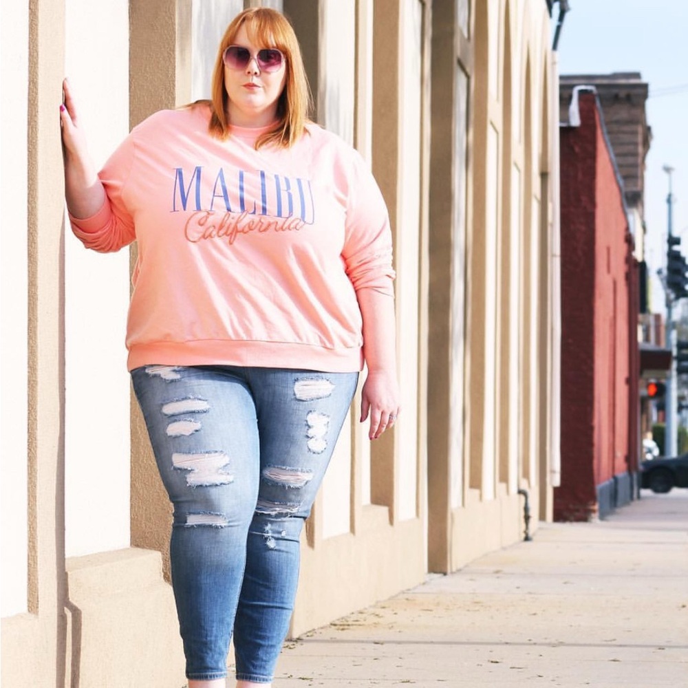 Torrid Distressed Bombshell Skinny Jeans